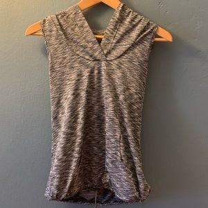 Inspired Hearts sleeveless hoodie top